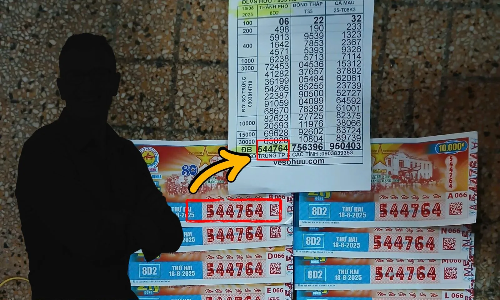 Trúng 14 tờ độc đắc, nhận 28 tỷ đồng tại nhà 5 tầng