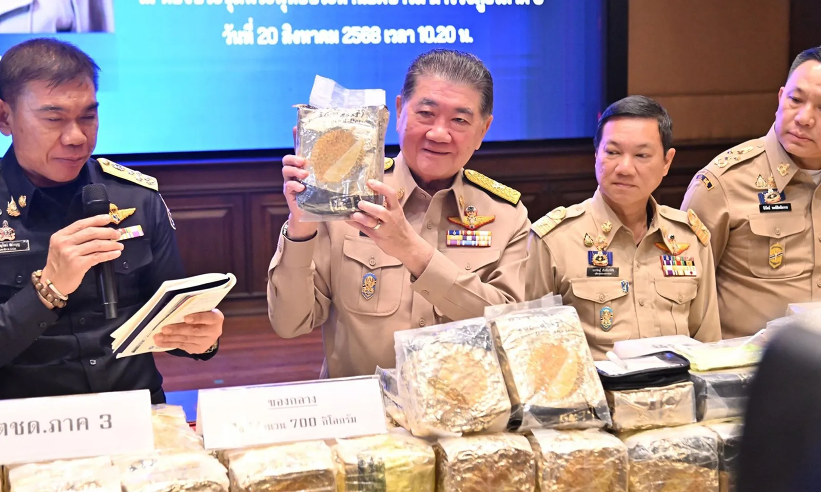 Thái Lan bắt giữ 700kg ma túy đá trên đường vận chuyển đến Đài Loan