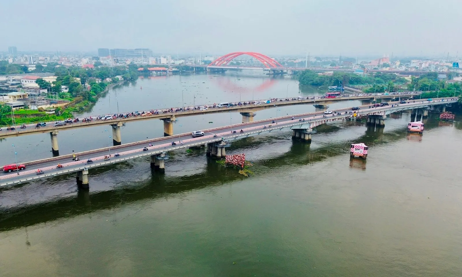 TPHCM: Điều chỉnh mốc thời gian hạn chế giao thông tại cầu Bình Triệu