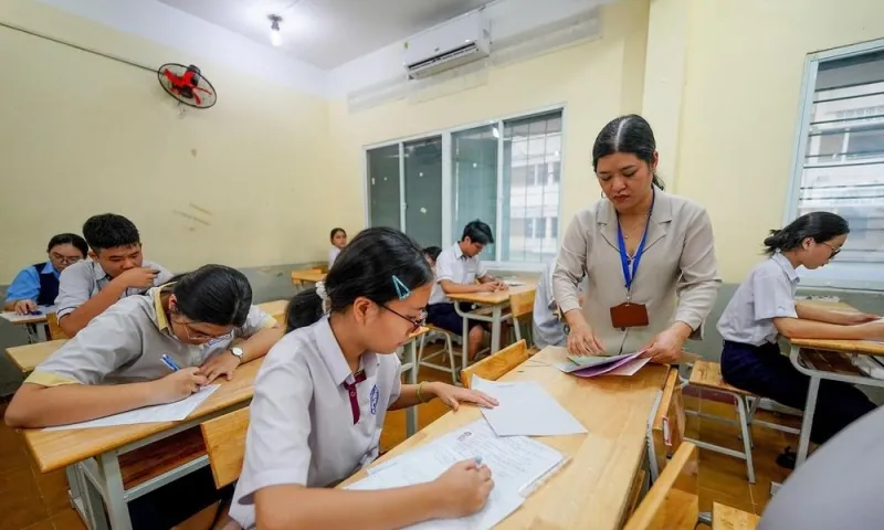 Không học sinh nào bị ‘đứt gãy’ việc học sau hợp nhất 