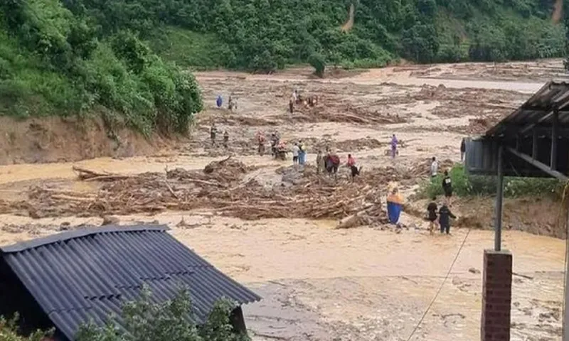 Cảnh báo lũ quét, sạt lở tại nhiều tỉnh miền Bắc