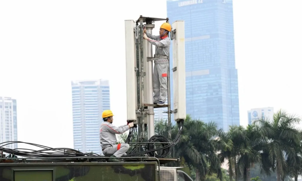 Tăng cường “lá chắn viễn thông” với 1.200 trạm 5G dịp lễ 2/9
