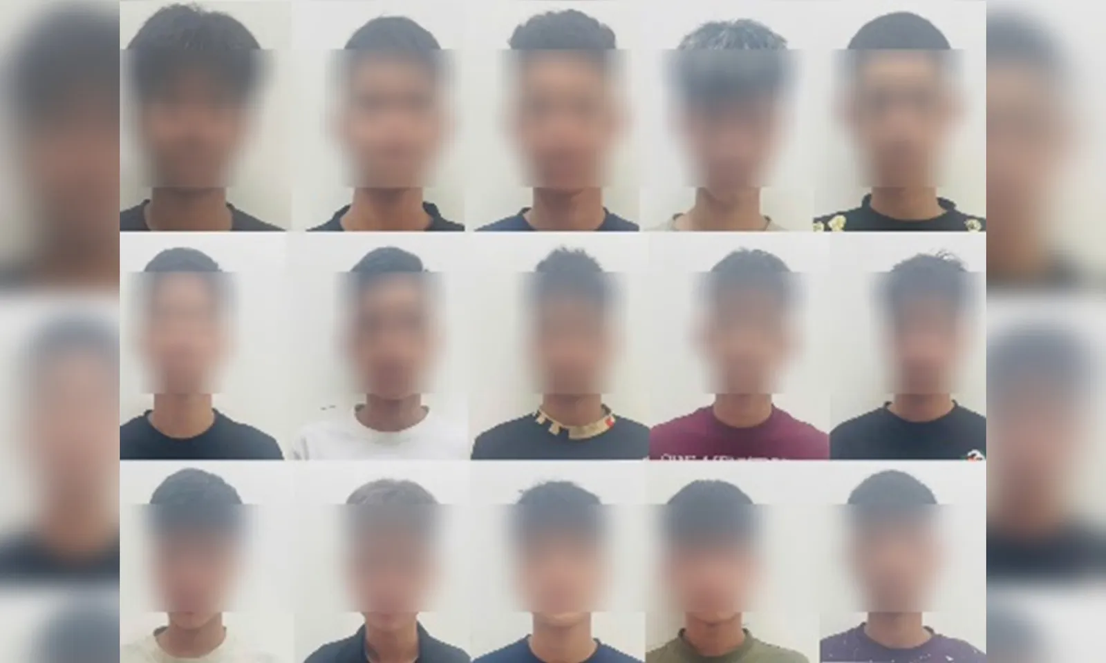 Khởi tố 20 thanh niên mang hung khí ra đường gây rối