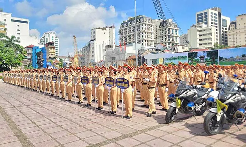 Tăng cường hơn 650 Cảnh giao thông về Hà Nội phục vụ cho lễ Quốc khánh 2/9