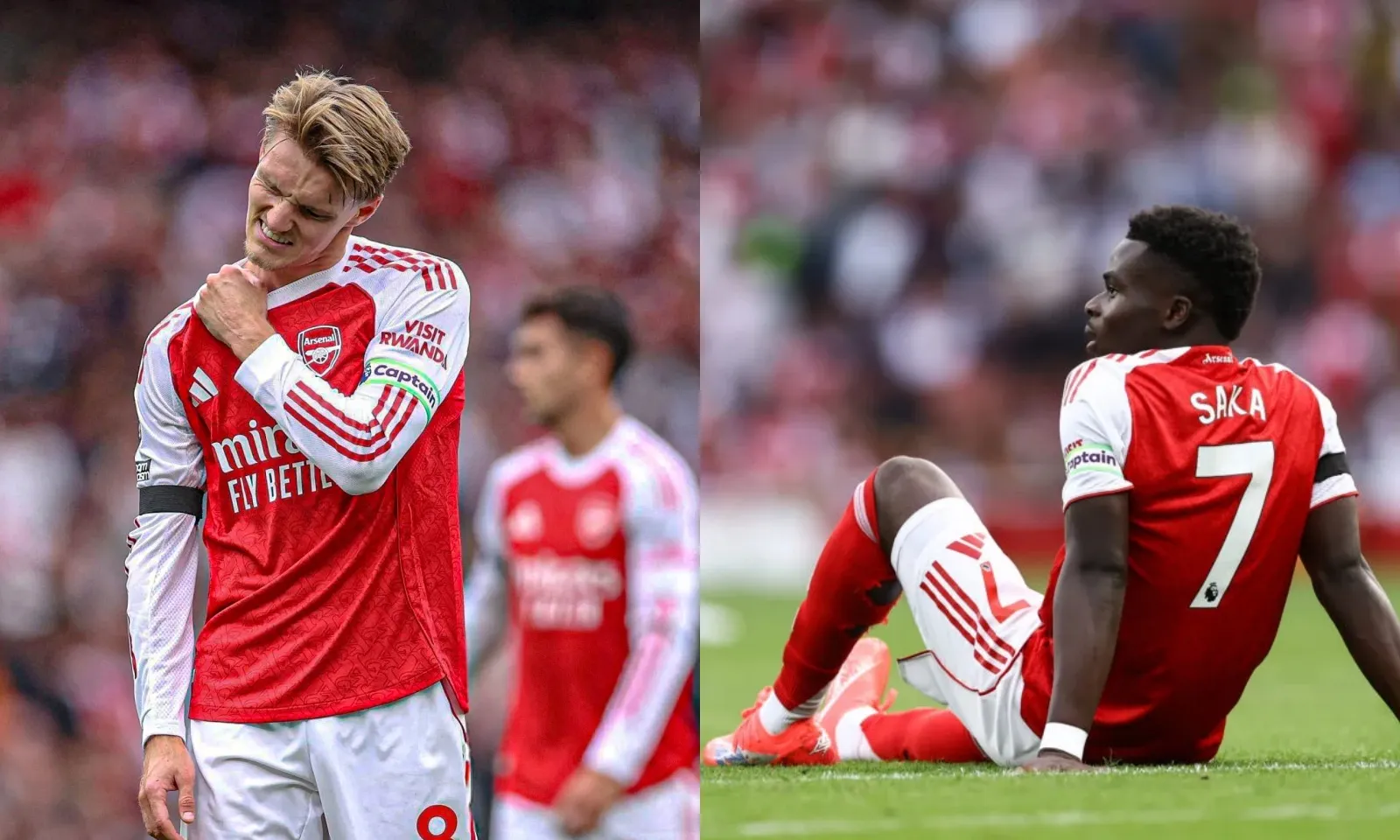 Arsenal hứng chịu 2 cú sốc nghiêm trọng trước đại chiến Liverpool