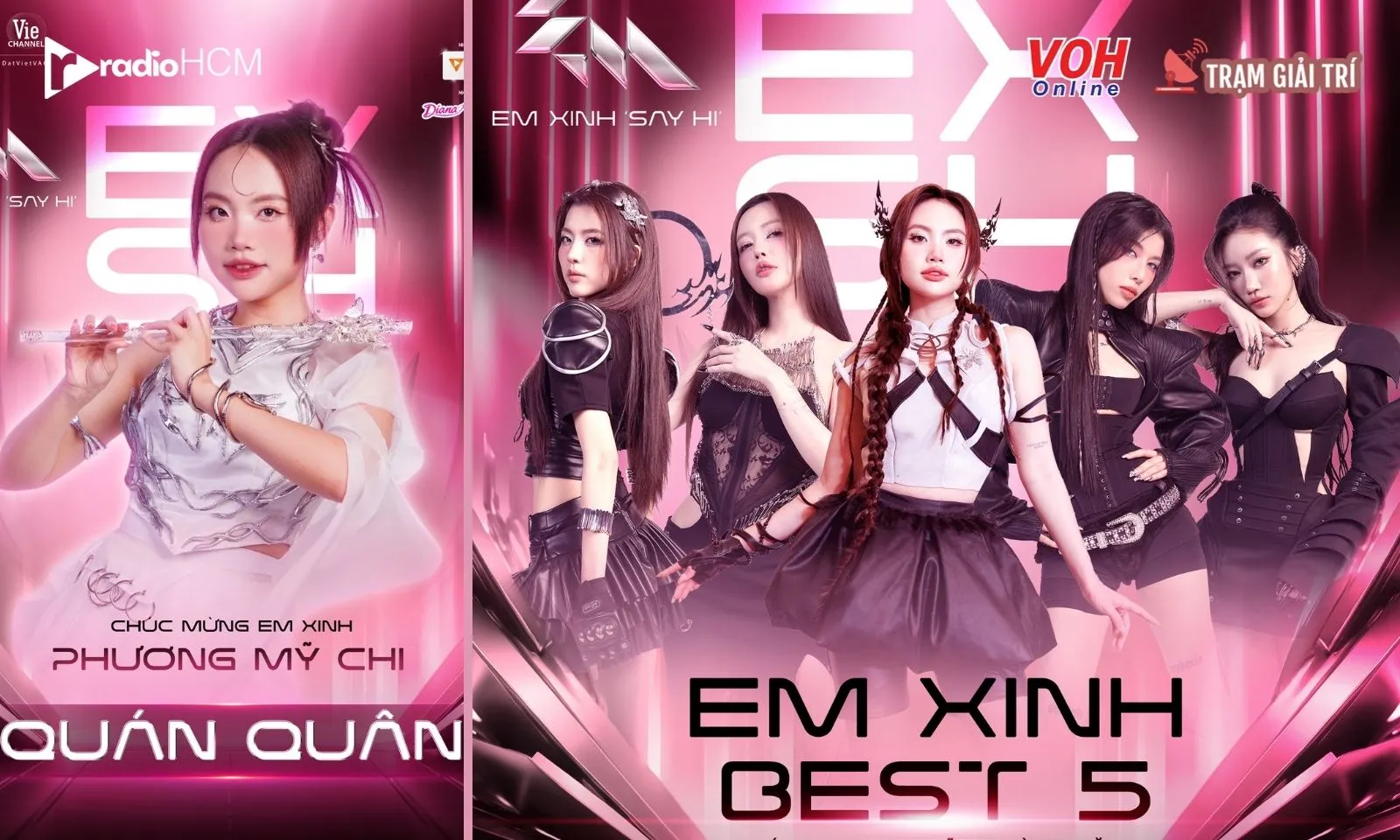 Phương Mỹ Chi giành quán quân Em Xinh Say Hi, đội hình Best5 nhiều bất ngờ