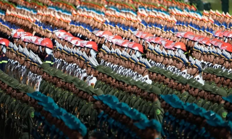 Tối nay (24/8) tổng hợp luyện diễu binh, diễu hành lần 2   