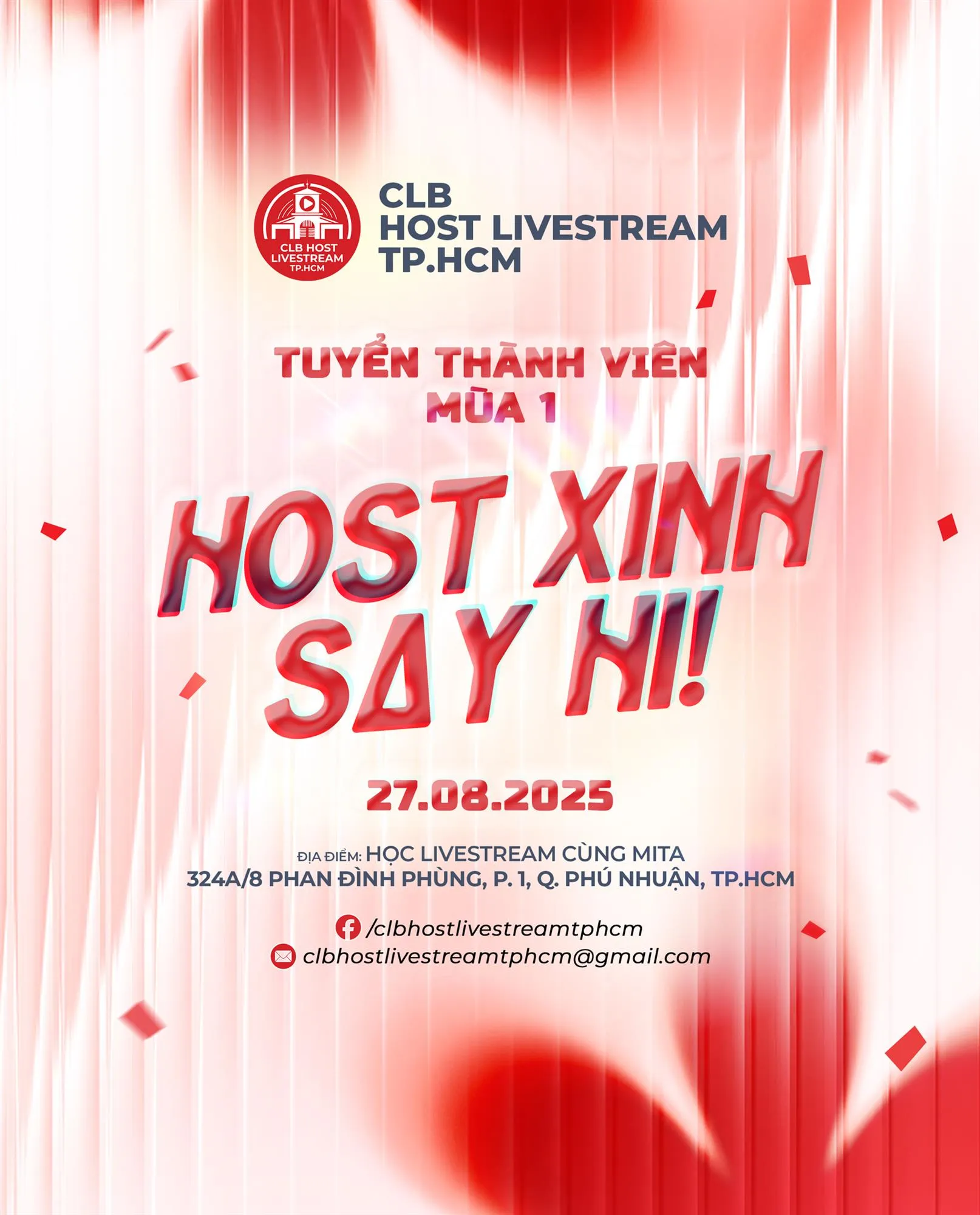CLB Host Livestream TP.HCM ra mắt