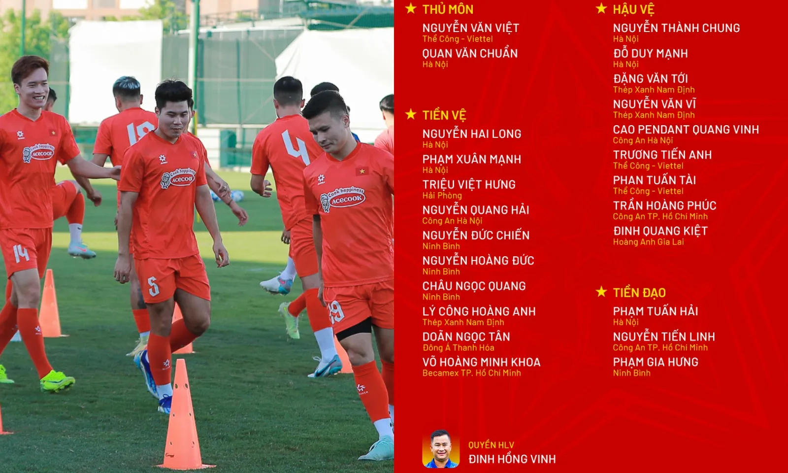 Tuyển Việt Nam triệu tập: 5 cái tên mới | Quyền HLV trưởng thay thầy Kim