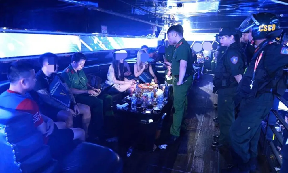 262 người bị kiểm tra, 146 dương tính với ma túy trong quán bar Quảng Trị