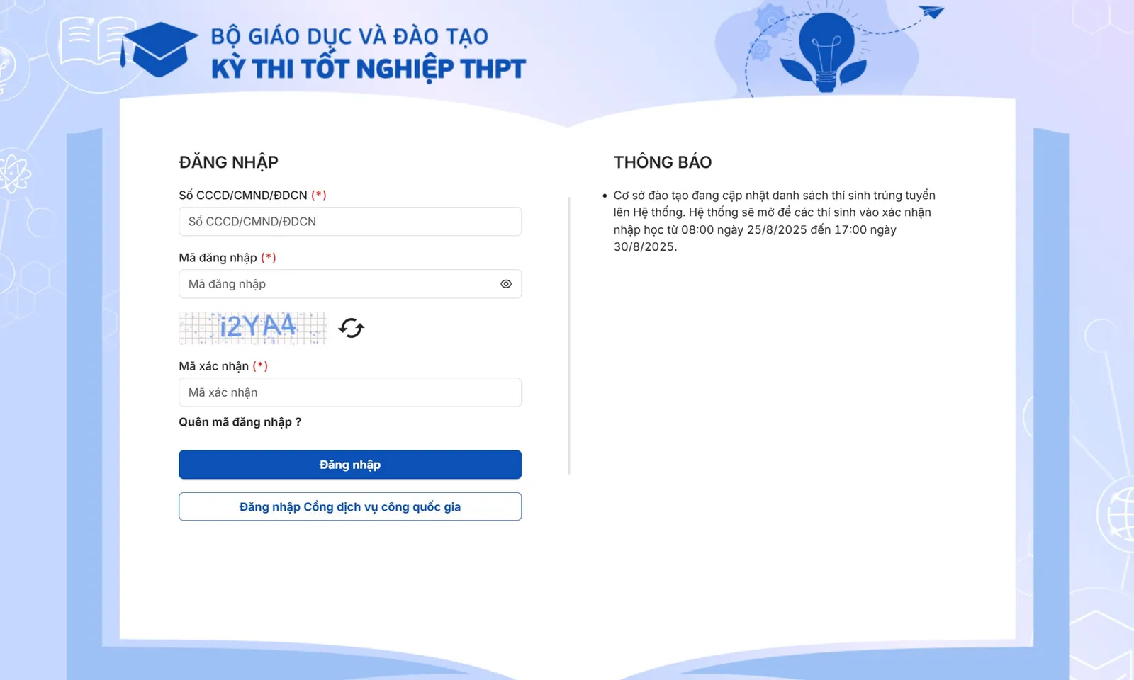 Hơn 500.000 thí sinh đã xác nhận nhập học trên hệ thống