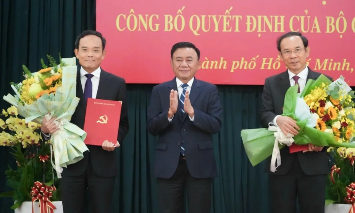 Ông Trần Lưu Quang làm Bí thư Thành ủy TPHCM