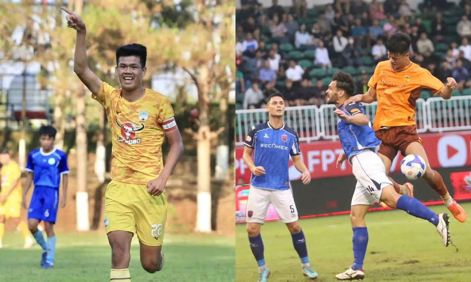 Trung vệ 1m95 của HAGL bất ngờ được triệu tập lên ĐTQG Việt Nam