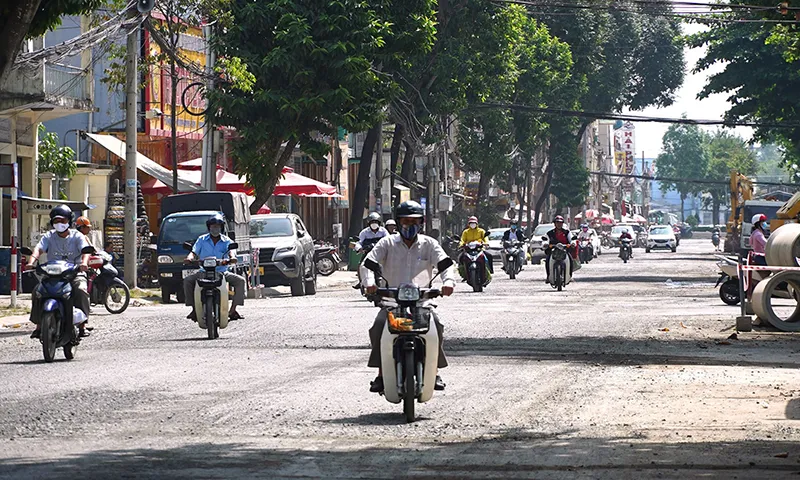 Đường phố ở Cần Thơ khá thông thoáng