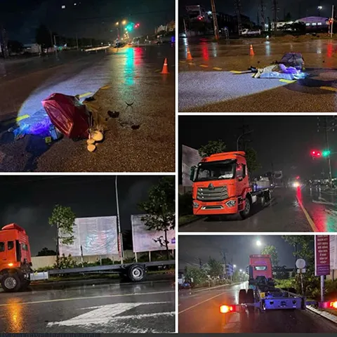 Hiện trường vụ tai nạn Ảnh FB