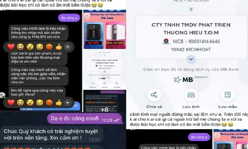 Cảnh báo chiêu trò lừa đảo việc làm online mạo danh doanh nghiệp lớn