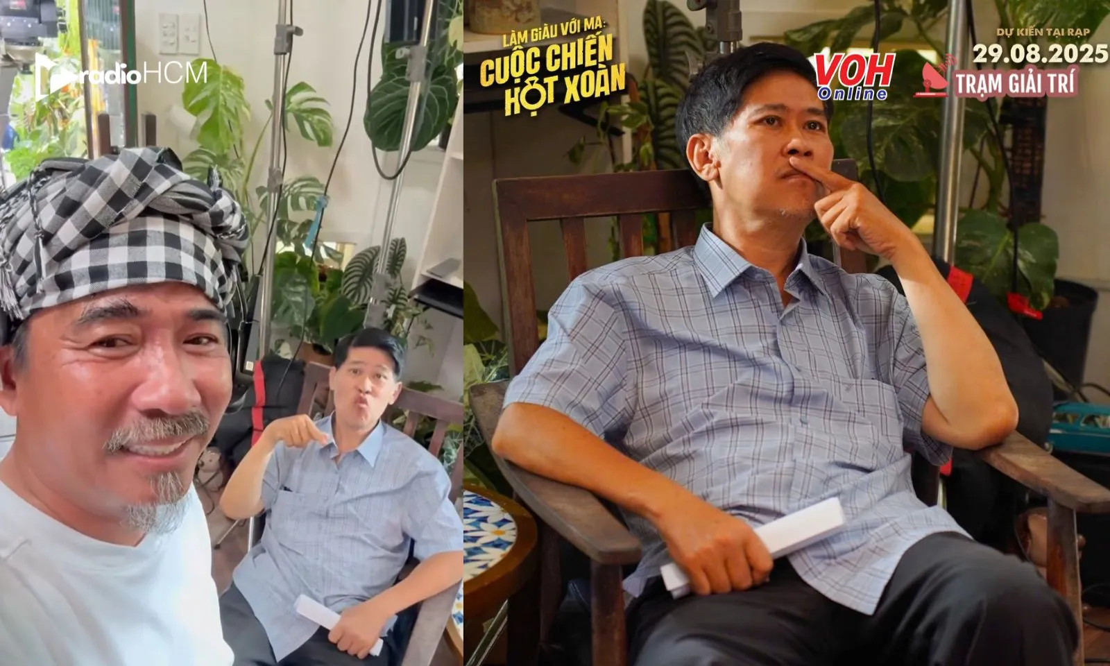 Phước Sang trở lại với điện ảnh trong tình trạng sức khỏe yếu, đồng nghiệp nghẹn ngào