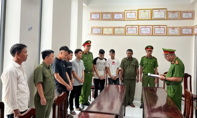 Đà Nẵng: Tạm giam 5 thanh thiếu niên dùng hung khí tấn công thiếu niên trong quán trà sữa