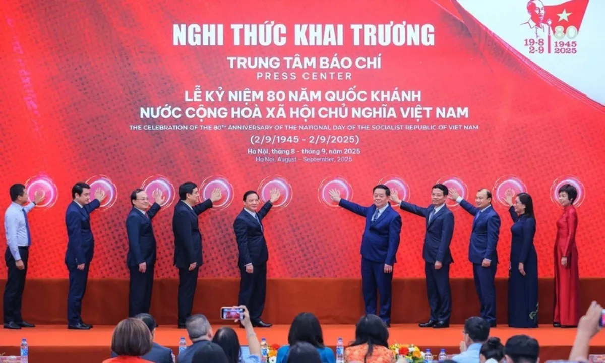 Trung tâm Báo chí A80: Hơn 1.500 nhà báo Việt Nam và quốc tế tác nghiệp