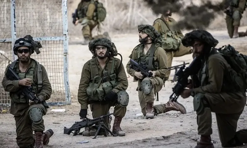 Bịnh lính Israel - Ảnh Anadolu