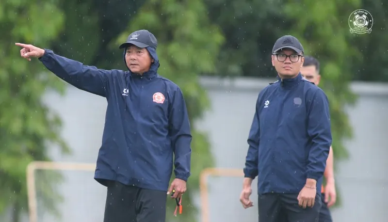 HLV Lê Huỳnh Đức "chốt sổ" ngoại binh ở V-League 2025-2026 (Ảnh: CAHCM FC)