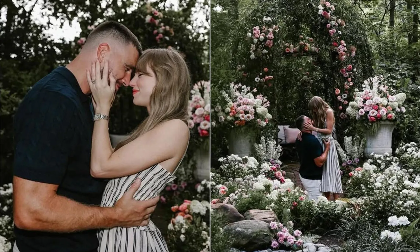 Siêu sao nhạc pop Taylor Swift và cầu thủ Travis Kelce đính hôn sau hai năm hẹn hò