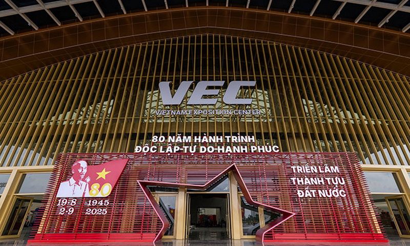 Triển lãm thành tựu đất nước “80 năm Hành trình Độc lập - Tự do - Hạnh phúc” chính thức khai mạc