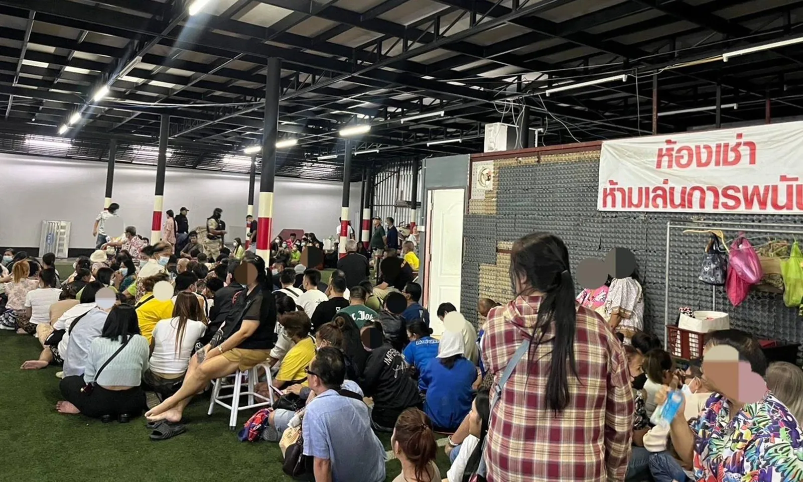 200 người bị bắt trong vụ triệt phá sòng bạc quy mô lớn ở Thái Lan