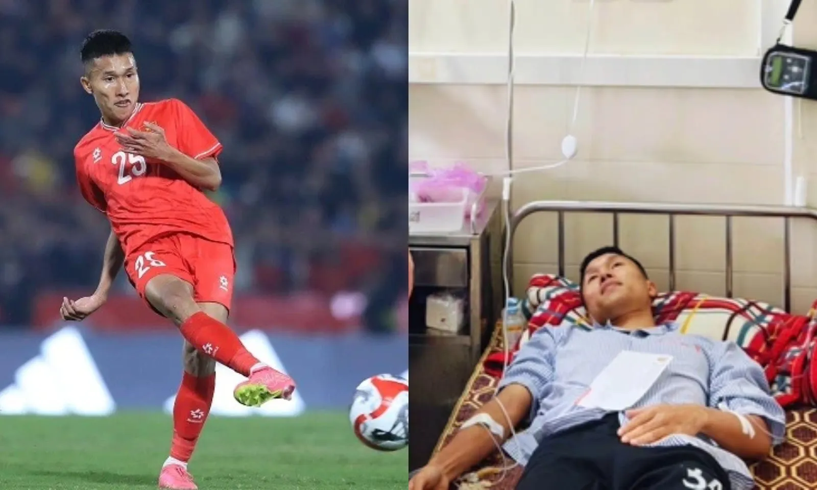 Doãn Ngọc Tân gãy 3 xương sườn, lỡ hẹn với đội tuyển Việt Nam