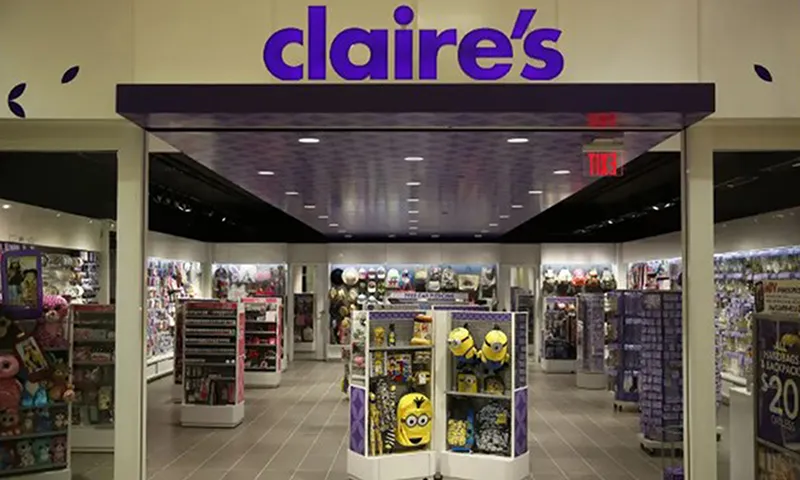 Hơn 230 cửa hàng Claire trên khắp Hoa Kỳ sẽ đóng cửa