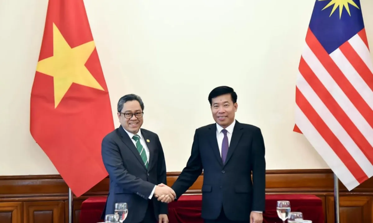 Việt Nam-Malaysia tăng cường hợp tác lĩnh vực mới