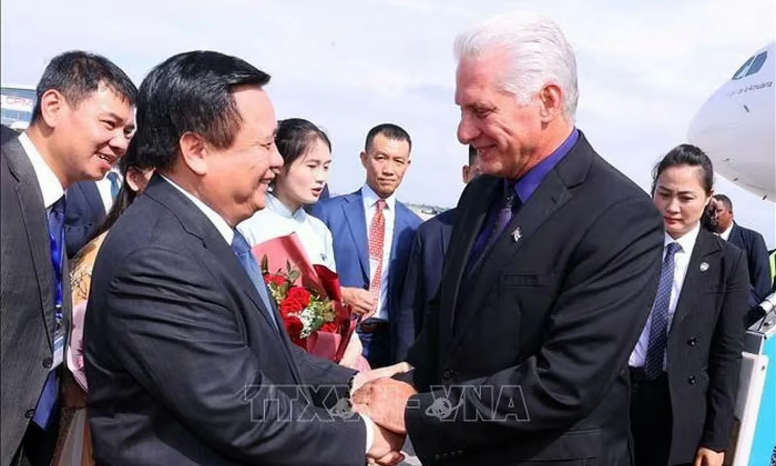 Bí thư thứ nhất, Chủ tịch nước Cuba bắt đầu thăm cấp Nhà nước tới Việt Nam