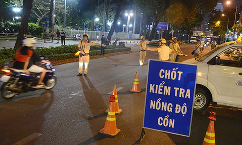 Nghỉ lễ 2/9: Gần 1.000 người vi phạm nồng độ cồn trong ngày đầu