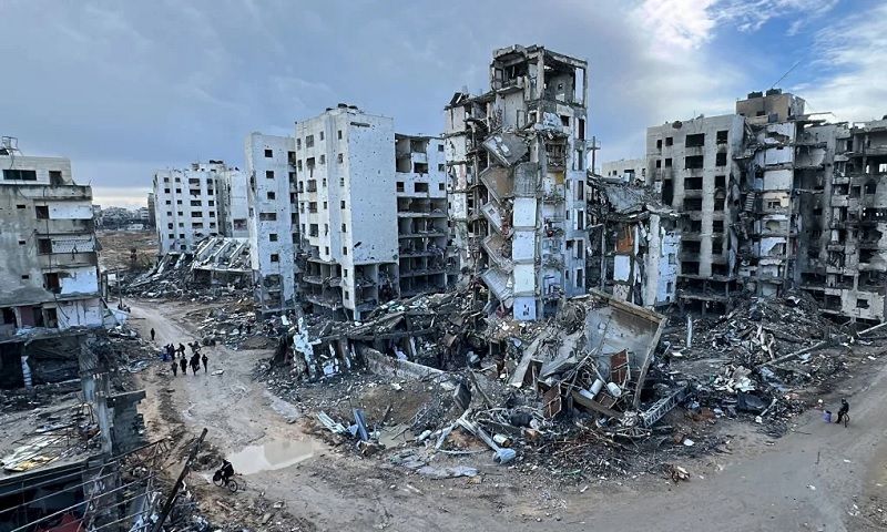 Gaza hỗn loạn sau các cuộc tấn công dữ dội của Israel 
