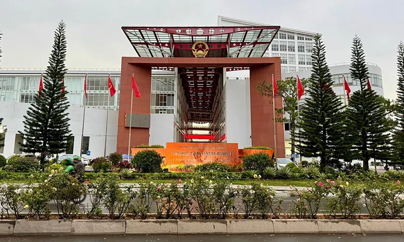 Trụ sở Trung tâm Hành chính - Chính trị tỉnh Lâm Đồng