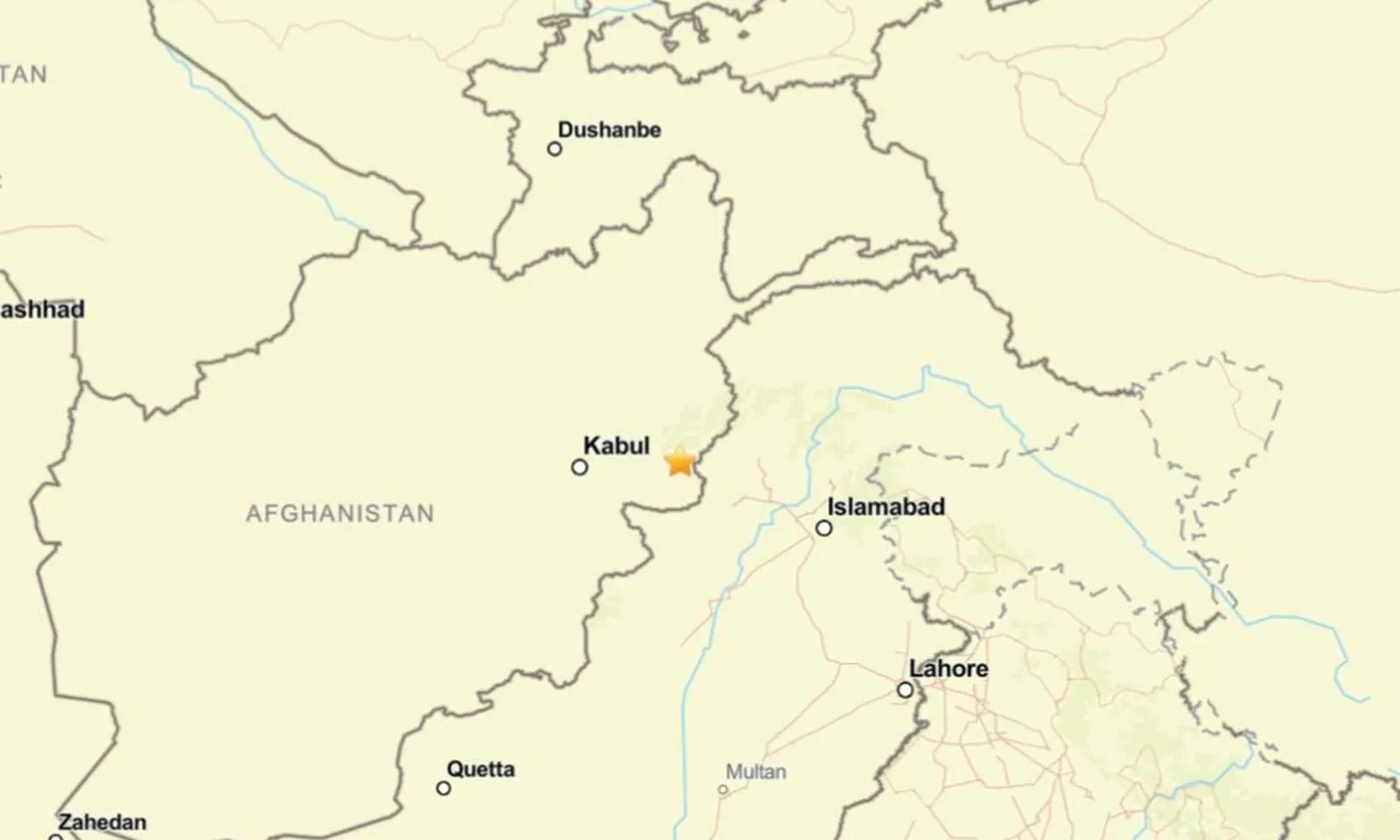 Hàng trăm người thiệt mạng sau trận động đất mạnh 6,0 độ richter ở Afghanistan