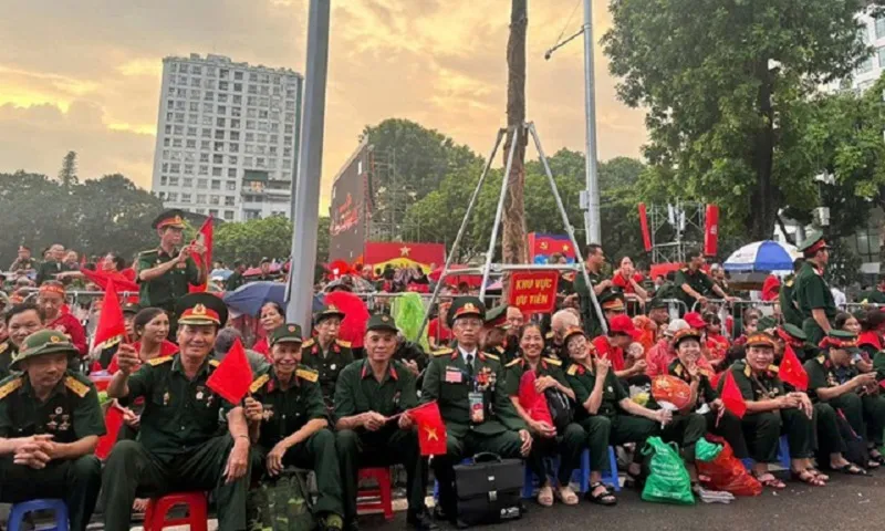 Hà Nội: Bố trí 8.000 ghế ngồi ưu tiên xem A80 cho cựu chiến binh và người có công