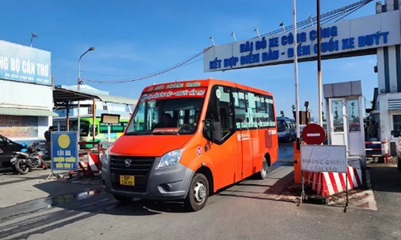 Cần Thơ tạm dừng hoạt động 13 tuyến xe buýt trong ngày 14/9
