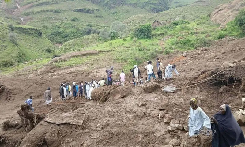 Sudan khẩn thiết cầu cứu quốc tế sau vụ lở đất thảm khốc