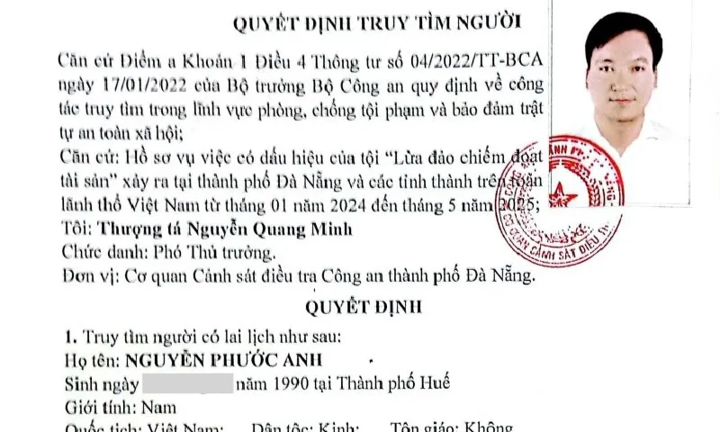 Đà Nẵng truy tìm đối tượng lừa đảo nhiều tài xế xe tải qua mạng xã hội