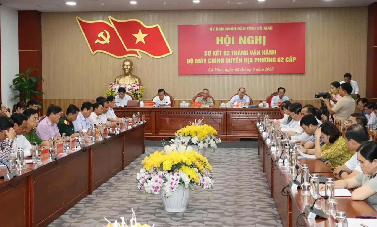 Cà Mau sơ kết 2 tháng vận hành mô hình chính quyền địa phương 2 cấp