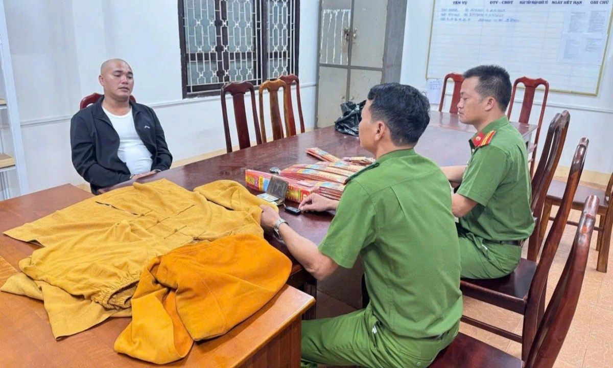 Giả danh nhà sư đi “đuổi vong”, lừa đảo chiếm đoạt tiền ở Đắk Lắk