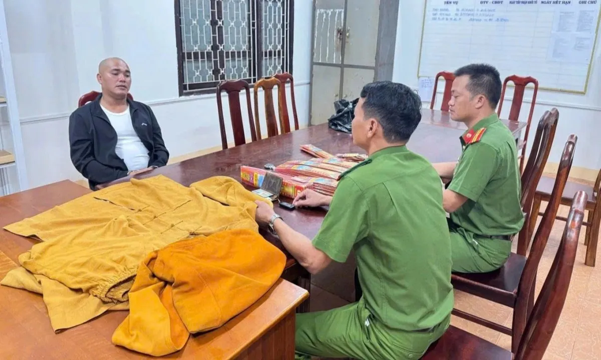Giả danh nhà sư đi “đuổi vong”, lừa đảo chiếm đoạt tiền ở Đắk Lắk
