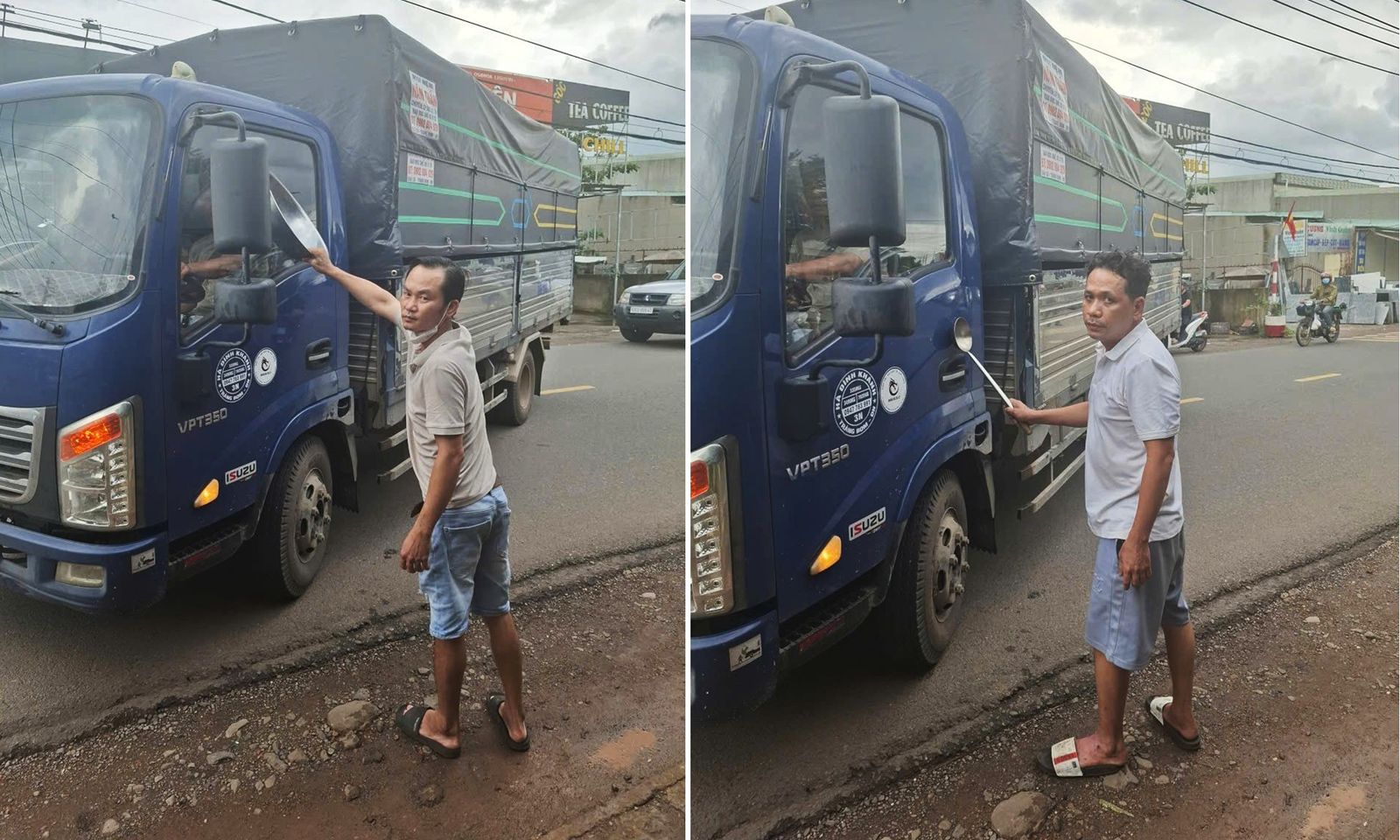 Khống chế nhóm người say xỉn, lái xe tải đi gây rối trật tự công cộng