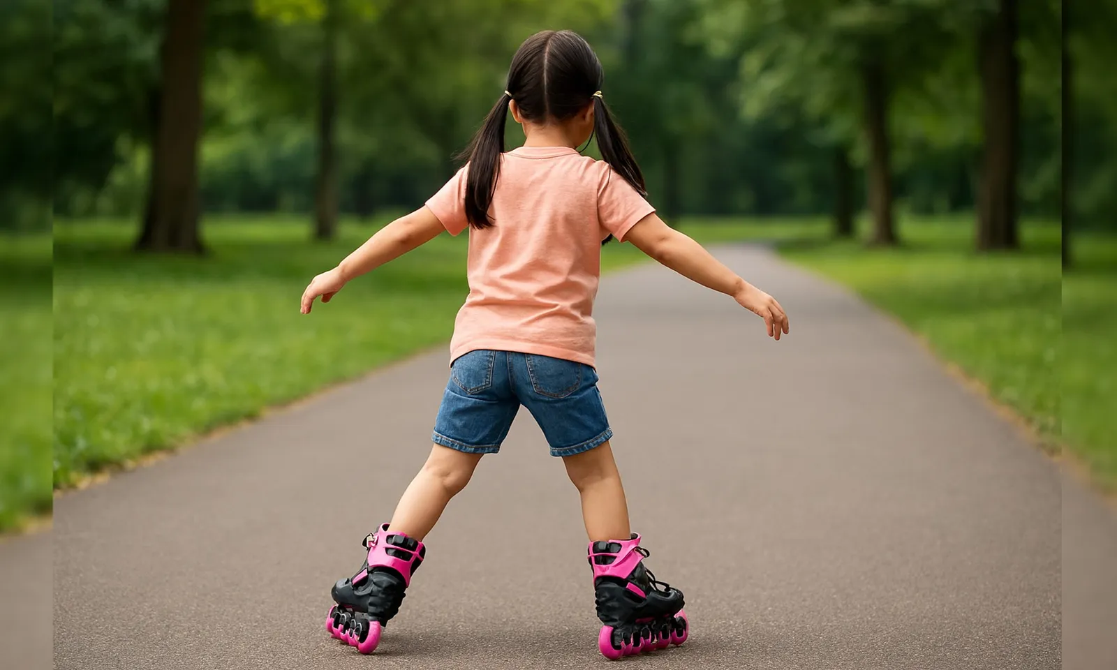 Bé gái 6 tuổi chấn thương nặng do té khi chơi patin