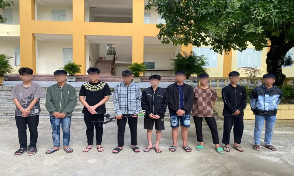 Công an Quảng Trị ngăn chặn nhóm thanh thiếu niên mang hung khí hẹn đánh nhau