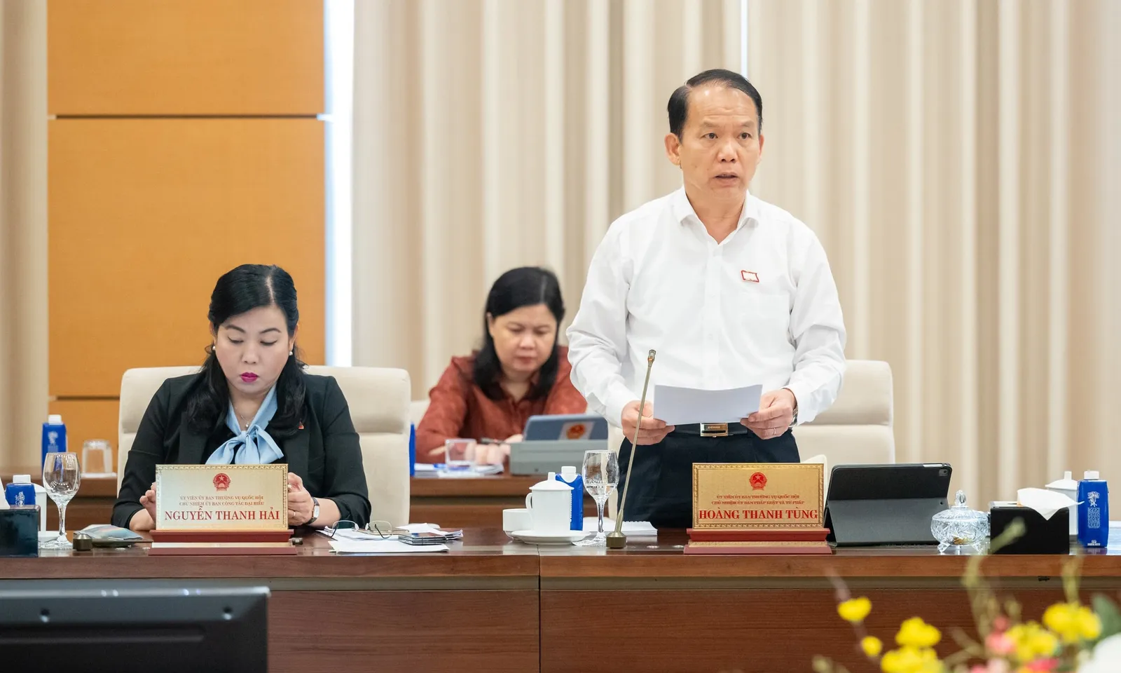 Ủy ban Thường vụ Quốc hội thảo luận dự án Luật sửa đổi, bổ sung Luật Lý lịch tư pháp