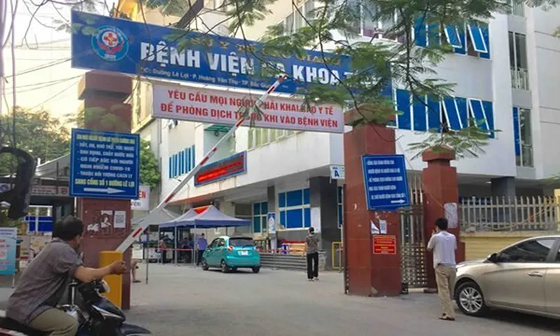 Bệnh viện Đa khoa Bắc Ninh số 1 - nơi xảy ra vụ việc xe cứu thương thu 21 triệu đồng của bệnh nhân