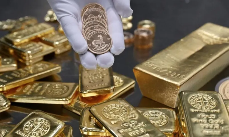 Giá vàng trong nước tăng vọt theo đà vàng thế giới 