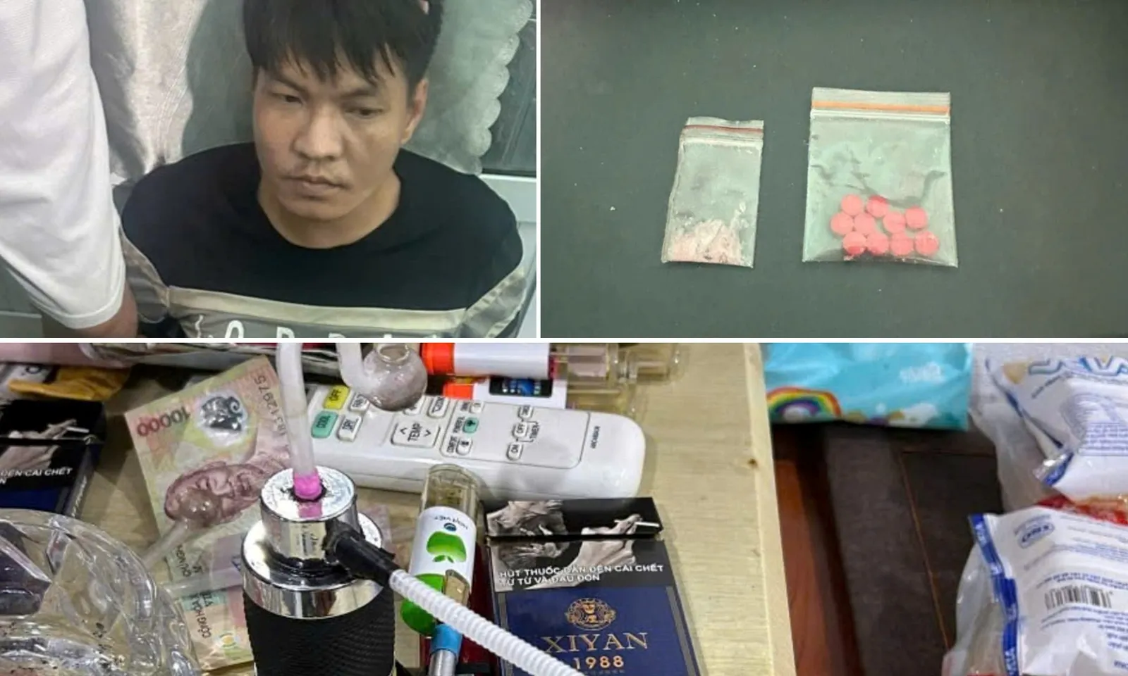 Bắt giữ đối tượng truy nã, thu giữ nhiều loại ma túy